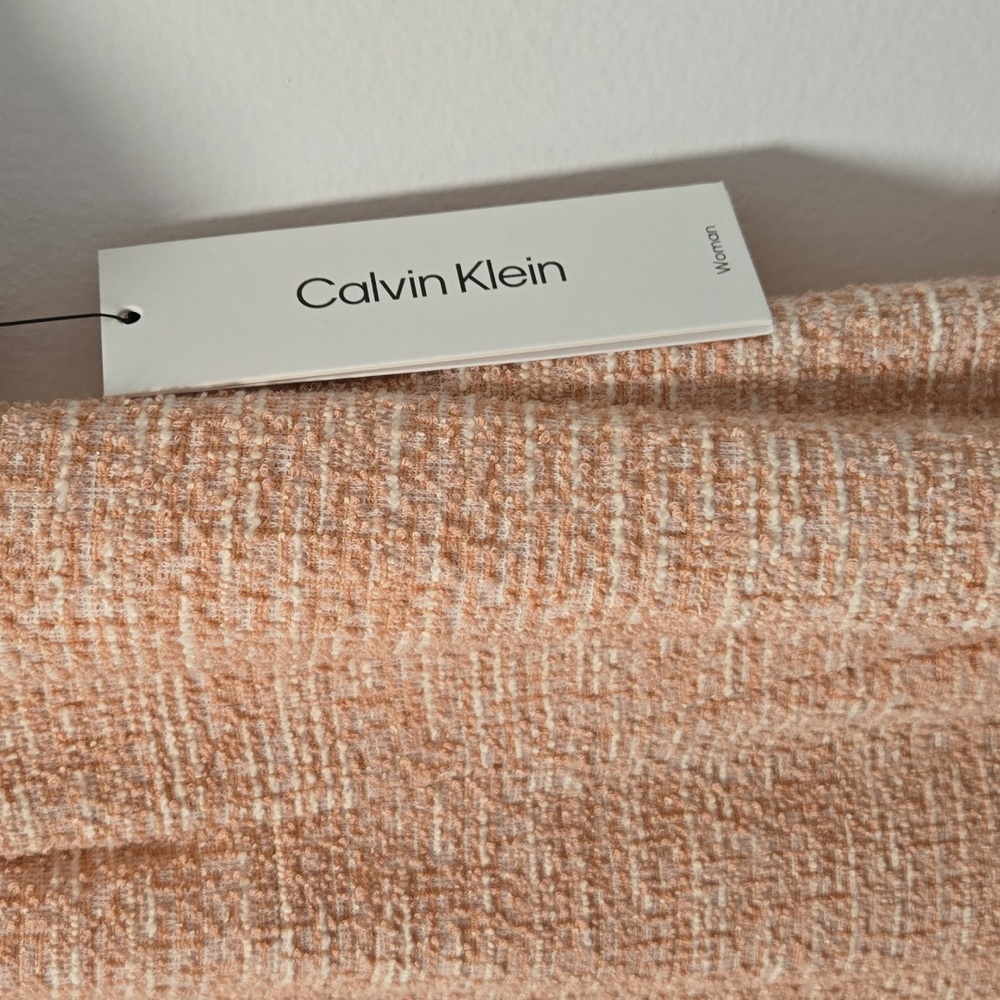 Beautiful Peachy-pink Calvin Klein Dress - Picture 4 of 8